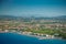 Aerial view of Etruscan Coast - Italy, Tuscany, Cecina