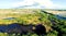 Aerial view of Everglades swamp, Florida