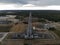 Aerial view of F60 overburden conveyor bridge.