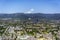 Aerial view of Faisal Masjid and Centaurus mall  in Islamabad Pakistan, landscapes and bird eye view of capital