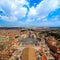 Aerial view of Famous Saint Peter\'s Square in Vatican