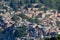 Aerial view of Favela da Rocinha, Biggest Slum in Brazil on the Two Brothers Mountain in Rio de Janeiro