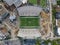 Aerial View Of First Bank Stadium On The Vanderbilt University Campus