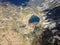 Aerial view of Fish lakes, Rila mountain, Bulgaria