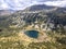 Aerial view of Fish lakes, Rila mountain, Bulgaria