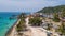 Aerial view of Fishing Village in Perhentian Kecil, Malaysia