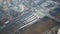 Aerial view of Flinders Street Station in Melbourne, Australia