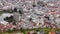 Aerial view, Floyen view desk. Bergen, Norway