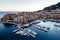 Aerial View on Fontvieille and Monaco Harbor