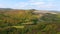 Aerial view of forest, autumn time