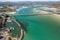 Aerial view of Forster Tuncurry in New South Wales