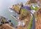 Aerial view of Fort Dunree and Lighthouse, Inishowen Peninsula - County Donegal, Ireland