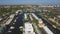 Aerial view of Fort Lauderdale canals