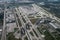 Aerial view of Fort Lauderdale, Hollywood International Airport.