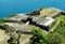 Aerial view of Fort Sherman at Toro Point, Panama Canal