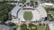 Aerial View Of Frank Howard Field At Clemson Memorial Stadium