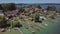 Aerial view of Frauenchiemsee Fraueninsel, Germany