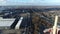 Aerial View Freight Train