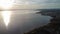 Aerial view of the Friedrichshafen Bodensee lake