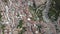 Aerial view of Frigiliana Typically Andalusian Spanish Village - Malaga - Costa del Sol - Spain