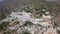 Aerial view of Frigiliana Typically Andalusian Spanish Village - Malaga - Costa del Sol - Spain