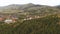Aerial view of Gajevi settlement in Zlatibor region