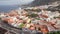 Aerial view of Garachico town of Tenerife, Canary Islands, Spain