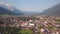 Aerial view of Garmisch-Partenkirchen
