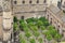 An aerial view of the Gate de la Conception in the Seville Cathedral