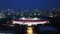 Aerial view of Gelora Bung Karno Stadium complex