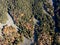 Aerial view of Golden Bridges at Vitosha Mountain, Bulgaria