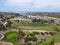 Aerial view of golf in Oceanside. California, USA