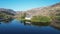 Aerial view of Gougane Barra National Park in County Cork, Ireland