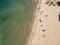 Aerial view of Gradina Garden Beach, Bulgaria