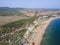 Aerial view of Gradina (Garden) Beach, Bulgaria