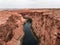 Aerial view of the Grand Canyon Upriver Colorado River