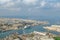 Aerial view of Grand Harbour port, La Valletta