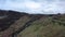 Aerial view of Granny\'s pass is close to Glengesh Pass in Country Donegal, Ireland