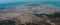 Aerial view of the greek capital athens - panoramic view