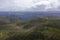 Aerial view of the Grose Valley in The Blue Mountains in Australia