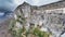 Aerial view of the Grotto of Maria Magdalena in France, Plan D`Aups, the massif St.Baum, holy fragrance, famous place