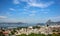 Aerial view of Guanabara bay and Sugarloaf of Rio de Janeiro, Brazil