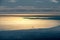 Aerial view of the Gulf of Catania from Mount Etna Volcano