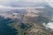 Aerial view of Guri reservoir