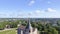 Aerial view of Haapsalu Castle, Estonia