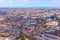 Aerial view of the Hague, cityscape, Netherlands