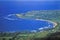 Aerial View of Hanalei Bay, Kauai, Hawaii