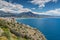 Aerial View of the harbor of Alanya, Turkey