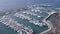 Aerial view of harbor Tenerife island Canary Spain drone top view 4K UHD video