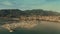 Aerial view of harbour of La Spezia, Italy